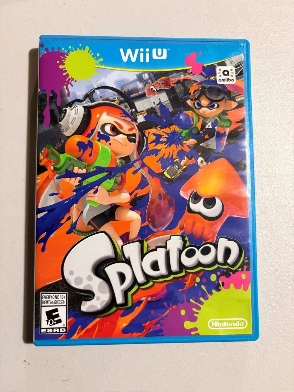 Nintendo Wii U Splatoon -Action Shooter Game
